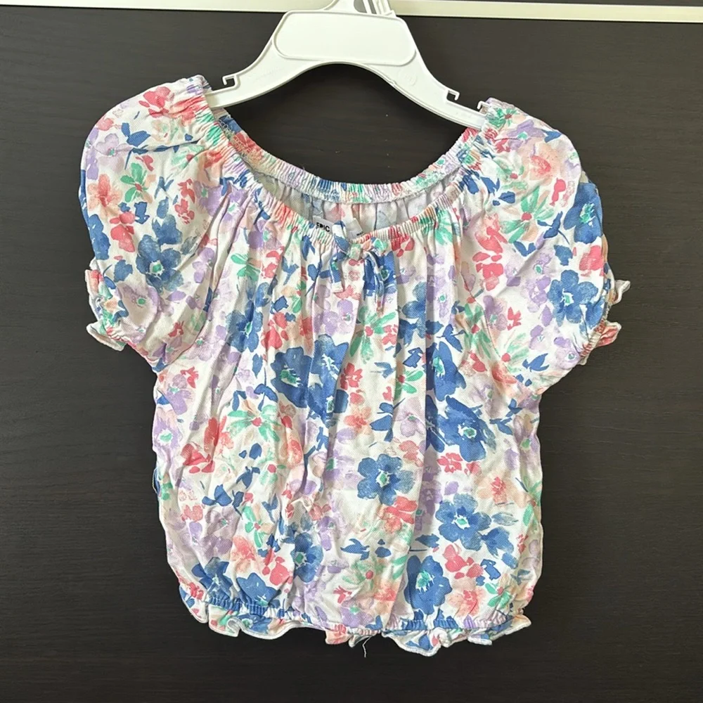 Epic Threads Toddler Girls Floral Print Smock Top